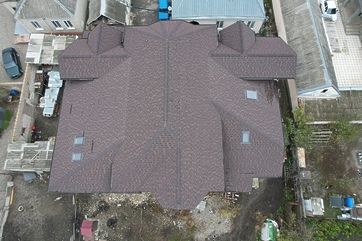 Ламинированная черепица Серия Dragon Premium, зрелый каштан - 15