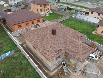 Гибкая черепица Premium, Генуя, Трюфель - 63